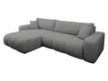 Mirjan24 Ecksofa mit Bettkasten Furyn Maxi, Eckcouch Couch mit Schlaffunktion, Wohnlandschaft, Bettfunktion, Design L-Form Sofa, Seite Universal, Stoff Plüsch (Velo 635)