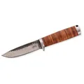 Herbertz - Gürtelmesser Damast 53042 - Messer braun