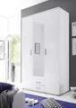 Pol-Power Kleiderschrank Drehtürenschrank KITTY