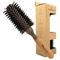 Regincós Rundbürste Cork Classic 660 Natural – Profi-Föhnbürste mit Korkgriff & Naturborsten für Volumen & Locken, 16x66mmmm