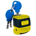 Vorhängeschloss Scheibeverschluss Klang Scoot XA5 Durchm. Pin 5,5mm Gelb / Black