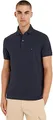 Tommy Hilfiger Herren Poloshirt Kurzarm 1985 Regular Fit, Blau (Desert Sky), M