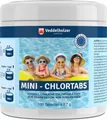 Veddelholzer 180 Mini Chlortabletten. Schnelllösliche Multitabs für Pool, Aufstellpool, Planschbecken, Gartenpool, Kinderpools & Whirlpool Wasserpflege. Pool Zubehör Poolreinigung & Desinfektion