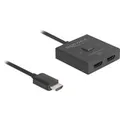 HDMI Switch 2 > 1 bidirektional 8K schwarz, 50cm Kabel