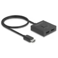 DELOCK - HDMI Switch 2 auf 1 bidirektional 8K