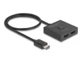 18901 Delock HDMI Switch 2 auf 1 bidirektional 8K - ~D~