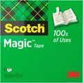 Scotch Klebeband Magic Tape 810, 19mm x 66m, unsichtbar, beschriftbar, Kern-Ø 76mm