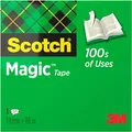 Scotch Magic Tape - 1 Rolle, 19 mm x 66 m - Unsichtbares Klebeband für allgemeine Zwecke zur Reparatur, Etikettierung und Versiegelung von Dokumenten