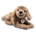 Steiff Lenny Labrador 23 cm liegend braun Plüschhund 076886 - Braun