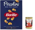 5x Pasta Barilla Mini Pipe rigate, 100% italienisch Nudeln 500 g pack + Italian Gourmet polpa 400g