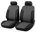CarComfort Autositzbezug Autositzbezug Portland grau für zwei Vordersitze, 2 Vordersitzbezüge 1tlg, 2 Kopfstützenbezüge, 4-tlg.