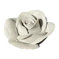 ZGM Betonfigur Rose ROSA - handgefertigte Dekoration für Garten und Haus