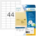 HERMA Etiketten transparent matt A4 48.3x25.4 mm Folie 1100 St.