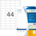 HERMA Special Film labels matte permanent self-adhesive durchsichtig 48.3 x 25.4 mm 1100 Etiketten 25 Bogen x 44 (4680)