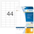 HERMA 4680 Etiketten A4 48,3x25,4mm 1100 Stück Folie matt transparent