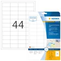 HERMA 4680 Etiketten transparent matt A4 48,3x25,4 mm Folie 1100 St.