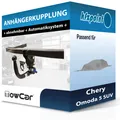 TOWCAR Anhängekupplung abnehmbar passend für Chery Omoda 5 SUV 09.2023-jetzt AHK