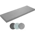Bankauflage 120 x 40 cm, hellgrau, Unterseite Antirutsch, Bankkissen, Sitzkissen für Fensterbank, Bezug waschbar, sleepling - Hellgrau