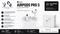 Apple AirPods Pro 3 In-ear Kopfhörer White Headset Bluetooth True wireless NEU