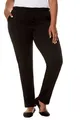 Ulla Popken Damen Hosen, Schwarz, 45W / 32L EU