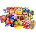 TikTakToo Miniatur Faltschachteln Kaufladen Zubehör Spielset Der Kleine Kaufmann Tanner 0100.6 - Kaufmannsladenzubehör 95-teilig