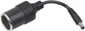 revolt 12 Volt Adapter: Adapter Hohlstecker (5,5mm x 2,1mm) auf 12-V-Zigarettenanzünder-Buchse (12V Hohlstecker, Rundstecker 12V, DC)