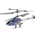 Revell Control Helicopter Skyfun, Ferngesteuerter Helikopter, Koaxial-Rotorsystem, Leistungsstarke Elektromotoren, Inklusive Ersatzrotorset, Weiß/Blau/Schwarz, ab 8 Jahren geeignet - für Einsteiger