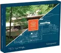 GALISON Doppelseitiges Puzzle Frank Lloyd Wright Fallingwater 500 Teile