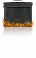 Burg Wächter Feuerschutztasche im DIN A4 Querformat Fire-Bag FB 500