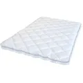Softsan 4 Jahreszeiten Bettdecke Bio Hygienic 135x200 cm allergikergeeignet, Microfaser Decke zweiteilig für Sommer Winter und als Übergangsdecke, Verschiedene Größen