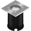 Smartwares 01.586.20 Außeneinbauleuchte GU10 LED 3 W Silber