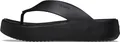 Crocs Damen Getaway Platform Flip-flops, Schwarz, 41/42 EU