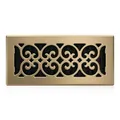Decor Grates SPH212-A SPH408-A Bodenregister, Antique Brass Finish, 4x10