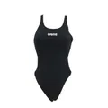 Arena Badeanzug Damen Bademode Team Swim Pro Solid Schwarz Weiss Sport Schwimmen