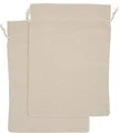 VBS Beutel mit Zugband 26 x 19 cm 2 Stk Säckchen aus 50 Baumwolle 50 Polyester Breite 19 cm Höhe 26 cm
