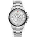 Swiss Alpine Military Schweizer Uhr Douglas silberfarben