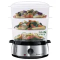 RUSSELL HOBBS Dampfgarer Cook at Home 19270-56 3 Behälter Reisschale 9L 800W