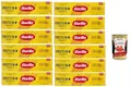 Italian Gourmet Bundle 12x 400 g Protein+ Spaghetti + Italian Gourmet Polpa – proteinreiche Pasta aus Hartweizengrieß und Erbsenprotein, Spaghetti mit 20 g Protein pro 100 g, bronzegeraut