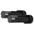 vhbw 2X Akku kompatibel mit ABB Pressofix 208 Werkzeug (3300 mAh, NiMH, 2,4 V)