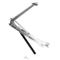 Wiltec Automatischer Fensteröffner Treibhaus, max. Öffnung 45 cm, max. Last 7 kg, Öffner für Frühbeet Gewächshaus stromfrei temperaturgesteuert
