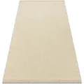 Rugsx - Wollteppich Villa 8986/69400 Glatt Sizal, Flachgewebt Beige Beige 160x230 Cm