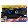 Mattel FDF02 - DC Justice League Doppelblaster-Batmobil, 30 cm