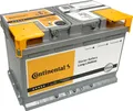 Continental Starterbatterie L3 80Ah 12v 750A Pluspol rechts Fiamm 80 ah