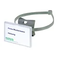 Flamco Schilderhalter QUICK 70x50,8mm für Rohre bis D200mm, Kunststoff, Grau F55022