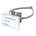 Flamco Schilderhalter QUICK 70x50,8mm für Rohre bis D200mm, Kunststoff, Grau
