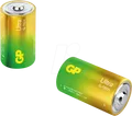 GP U2 D - Ultra, Alkaline Batterie, D (Mono), 2er-Pack