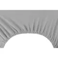 DecoKing Spannbettlaken Spannbettlaken 100% Baumwolle Schlafzimmer Bettlacken Betttuch grau 220-240 cm x 200 cm