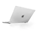 STM Studiohülle für MacBook Pro 14 Zoll M1 2021, M2 2023, M3 2023 A2442, A2779, leichte, transparente Kunststoff-Hartschale mit erhöhten strukturierten Füßen, um EIN Verrutschen zu verhindern -