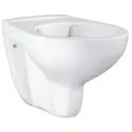 Grohe Wand-Tiefspül-WC Bau Keramik, Abgang waagerecht, spülrandlos, für UP-Spülkasten, aus Sanitärkeramik, Alpinweiß
