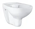 GROHE Bau Ceramic - Wand-Tiefspül-WC (für Unterputz-Spülkasten, spülrandlos, Abgang waagerecht), alpinweiß, 39427000